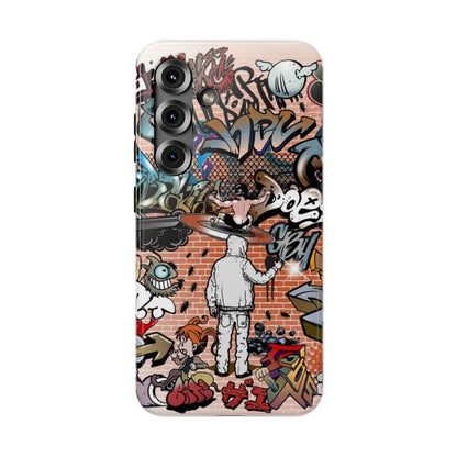 Coque de téléphone Graffiti Street Art — Coque résistante aux chocs style camouflage skateboard urbain