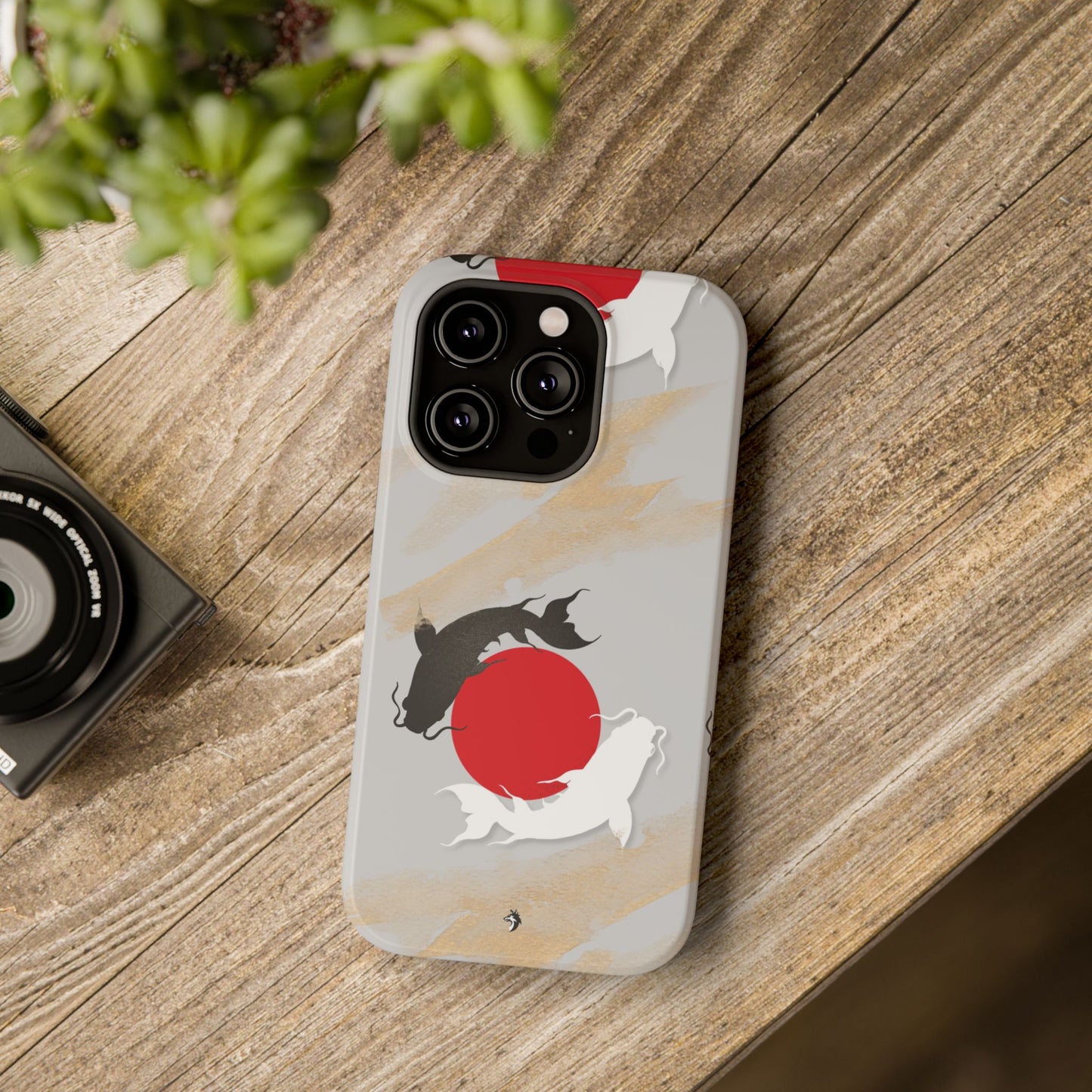 Coque de Téléphone Koi Circle Résistante aux Chocs
