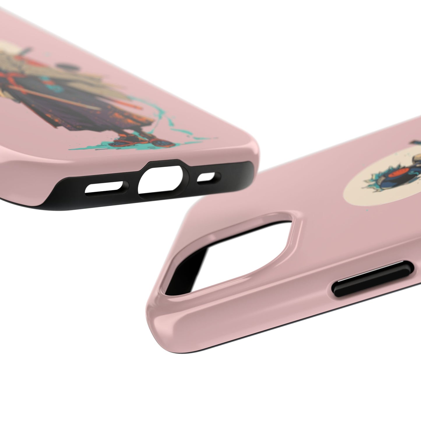 Samurai Cyberpunk Phone Case — Tough Protective iPhone Cover