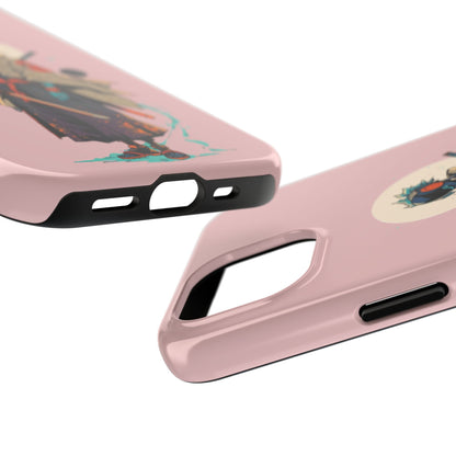Samurai Cyberpunk Phone Case — Tough Protective iPhone Cover