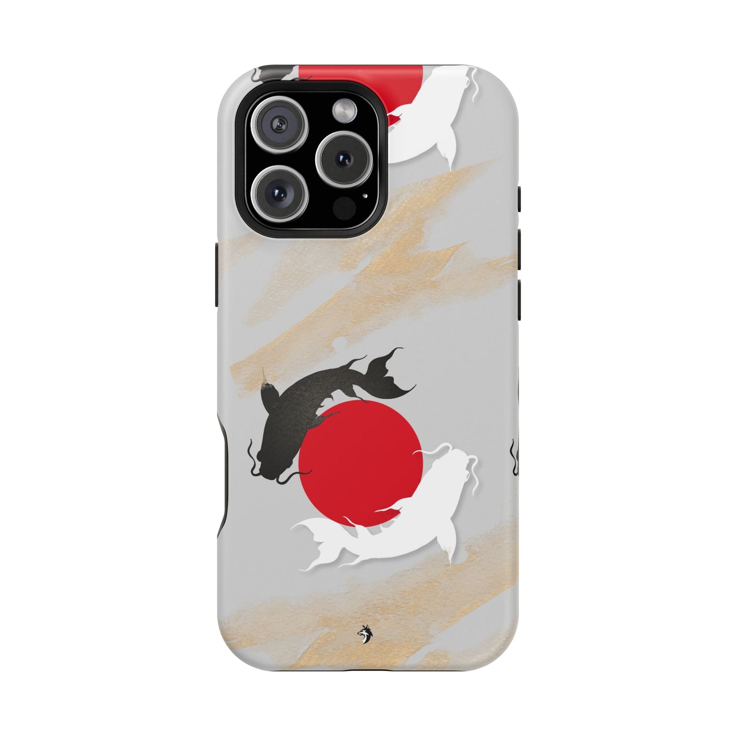 Coque de Téléphone Koi Circle Résistante aux Chocs