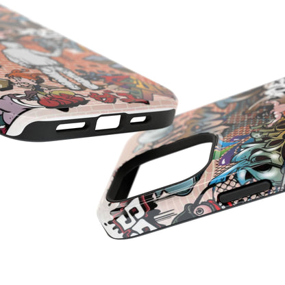 Coque de téléphone Graffiti Street Art — Coque résistante aux chocs style camouflage skateboard urbain