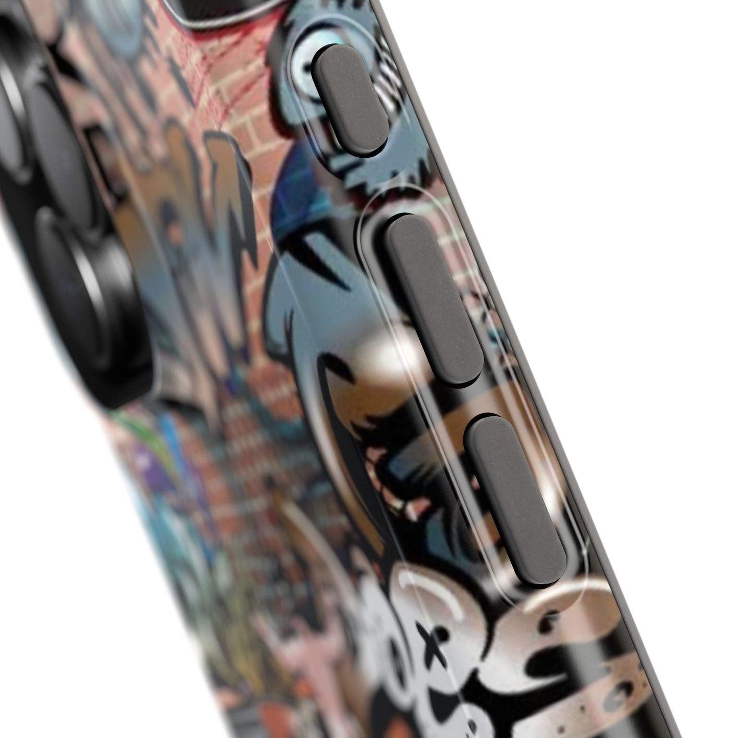 Coque de téléphone Graffiti Street Art — Coque résistante aux chocs style camouflage skateboard urbain