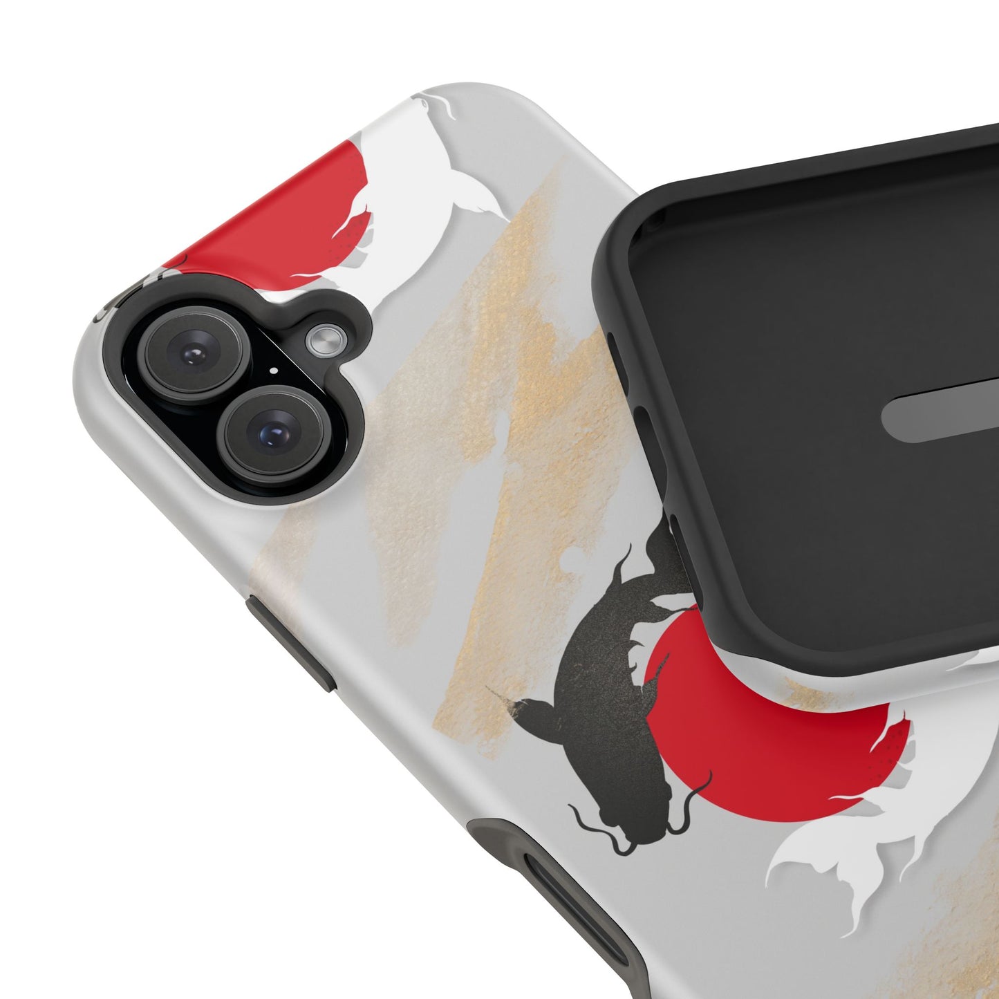 Coque de Téléphone Koi Circle Résistante aux Chocs