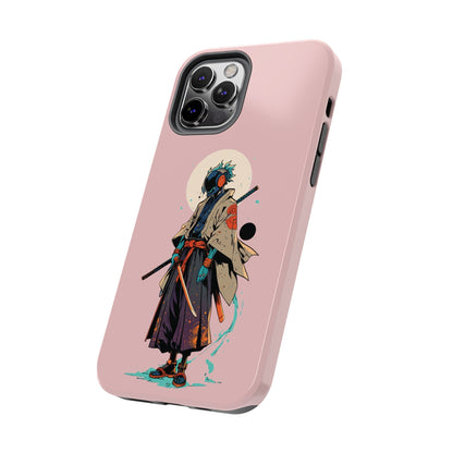 Samurai Cyberpunk Phone Case — Tough Protective iPhone Cover