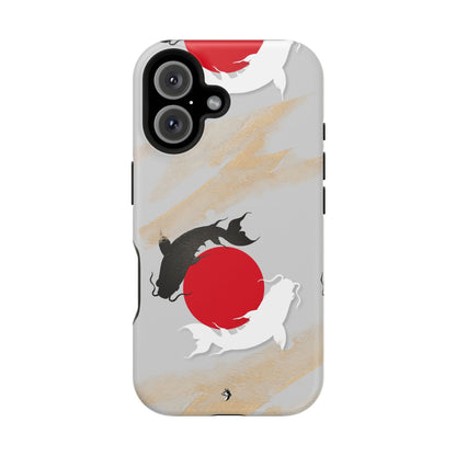 Coque de Téléphone Koi Circle Résistante aux Chocs