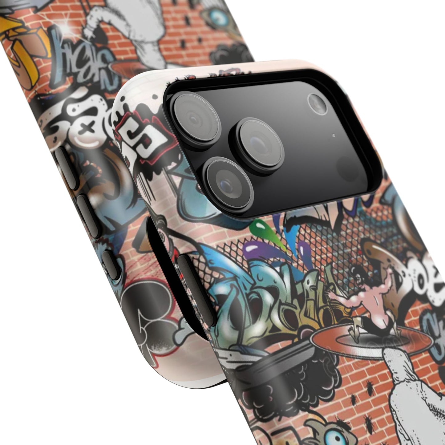 Coque de téléphone Graffiti Street Art — Coque résistante aux chocs style camouflage skateboard urbain