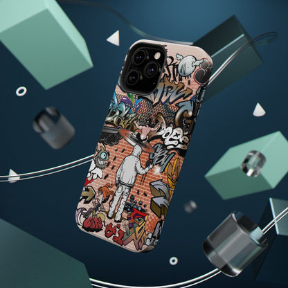 Coque de téléphone Graffiti Street Art — Coque résistante aux chocs style camouflage skateboard urbain