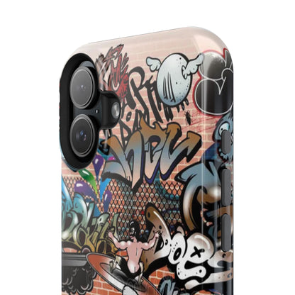 Coque de téléphone Graffiti Street Art — Coque résistante aux chocs style camouflage skateboard urbain
