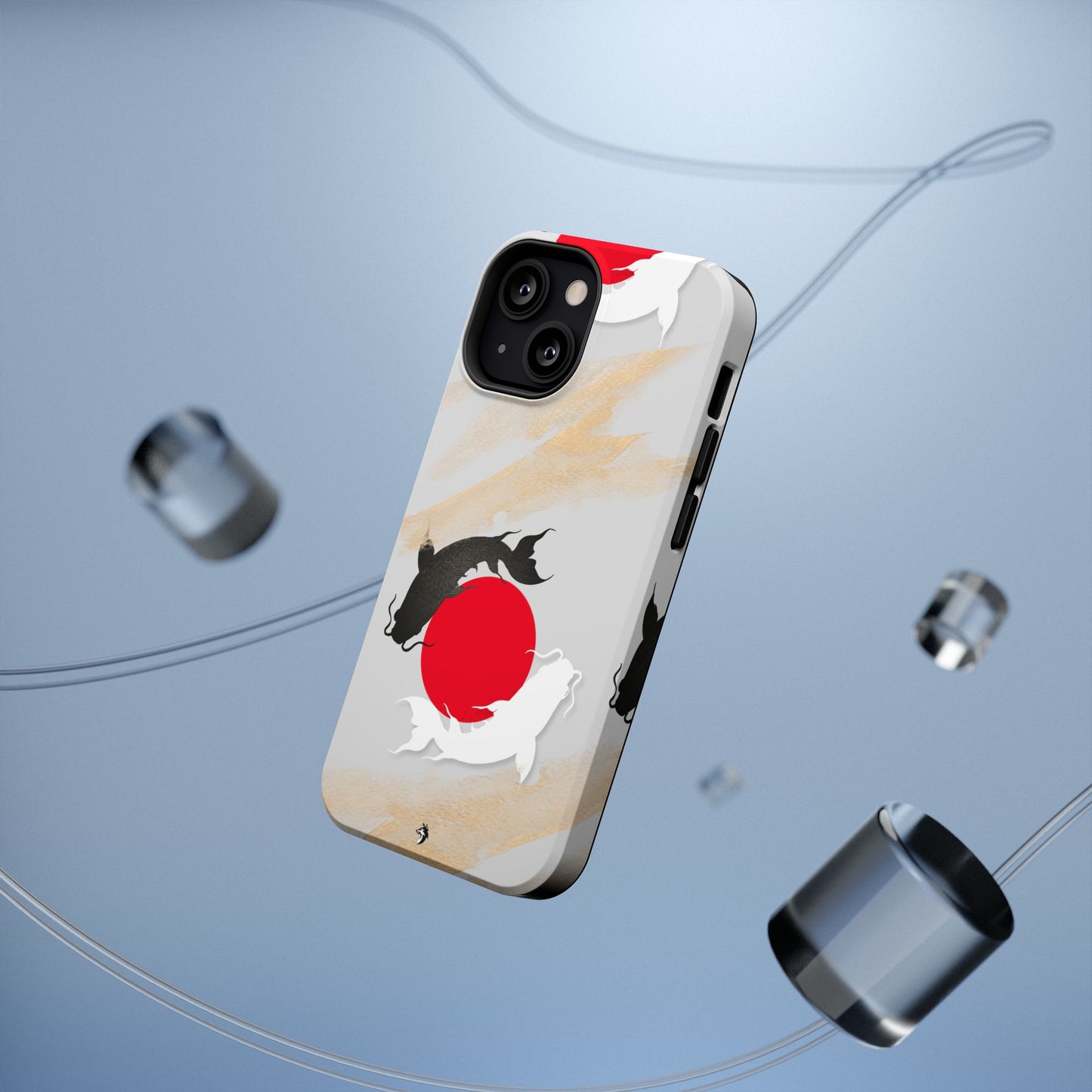Coque de Téléphone Koi Circle Résistante aux Chocs