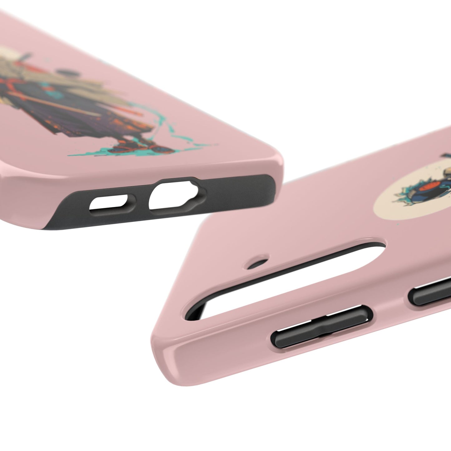 Samurai Cyberpunk Phone Case — Tough Protective iPhone Cover