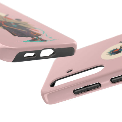 Samurai Cyberpunk Phone Case — Tough Protective iPhone Cover