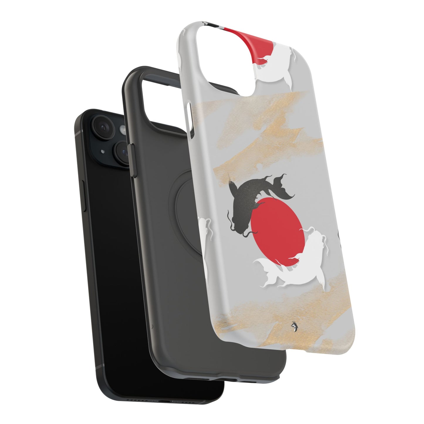 Coque de Téléphone Koi Circle Résistante aux Chocs