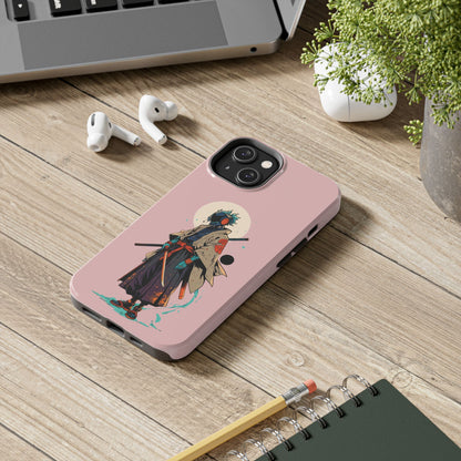 Samurai Cyberpunk Phone Case — Tough Protective iPhone Cover
