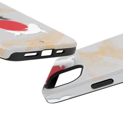 Coque de Téléphone Koi Circle Résistante aux Chocs