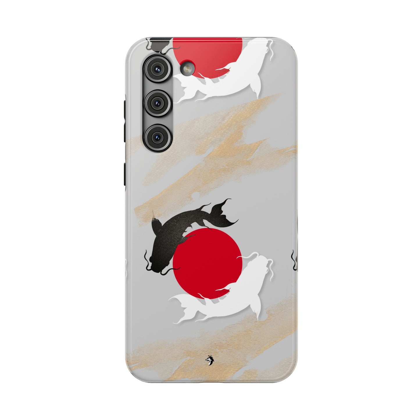 Coque de Téléphone Koi Circle Résistante aux Chocs