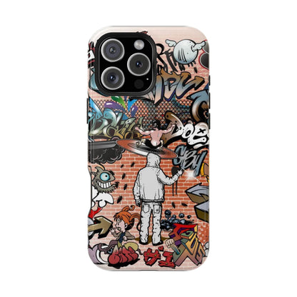 Coque de téléphone Graffiti Street Art — Coque résistante aux chocs style camouflage skateboard urbain