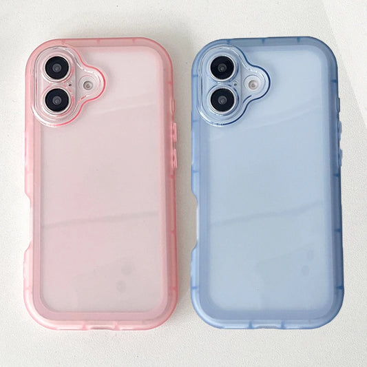 Candy Clear Thick TPU Silicone Case for iPhone X–17 Series | Camera Protection & Shockproof Cover