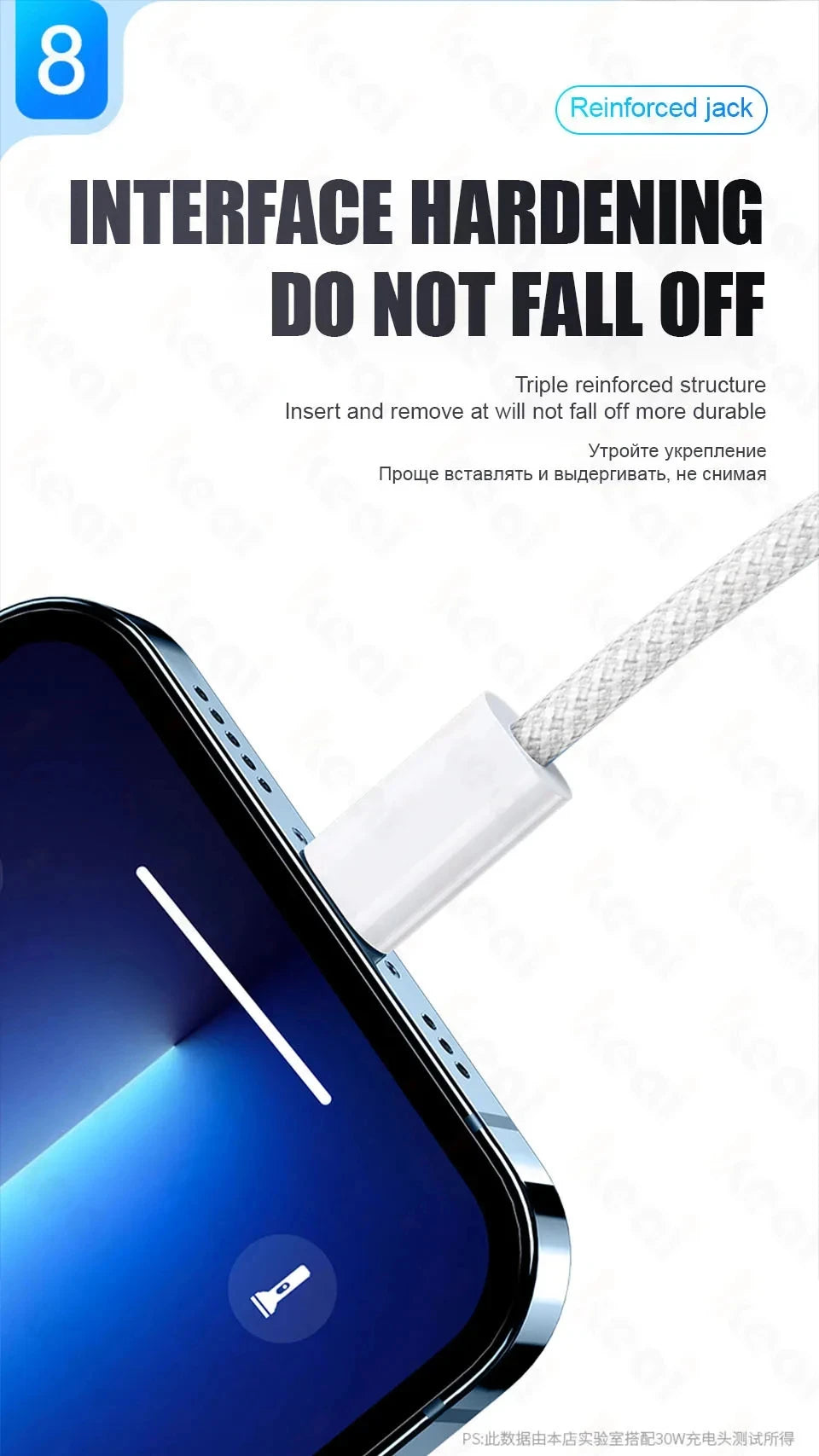 60W Braided USB-C Fast Charging Cable for iPhone 15–17 Series | USB-A to USB-C Data & Charge Cable